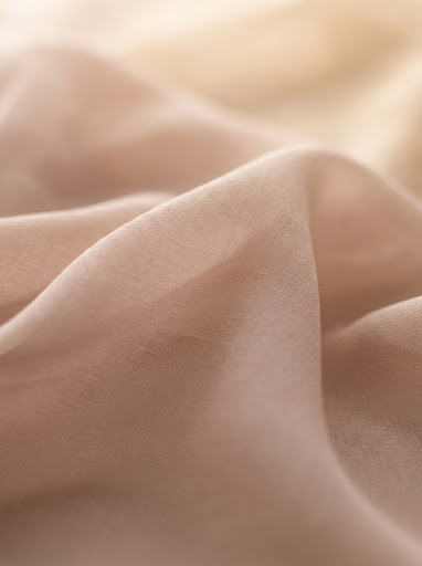 VISCOSE CHIFFON fabric by UNICOTEXTEIS, macro texture