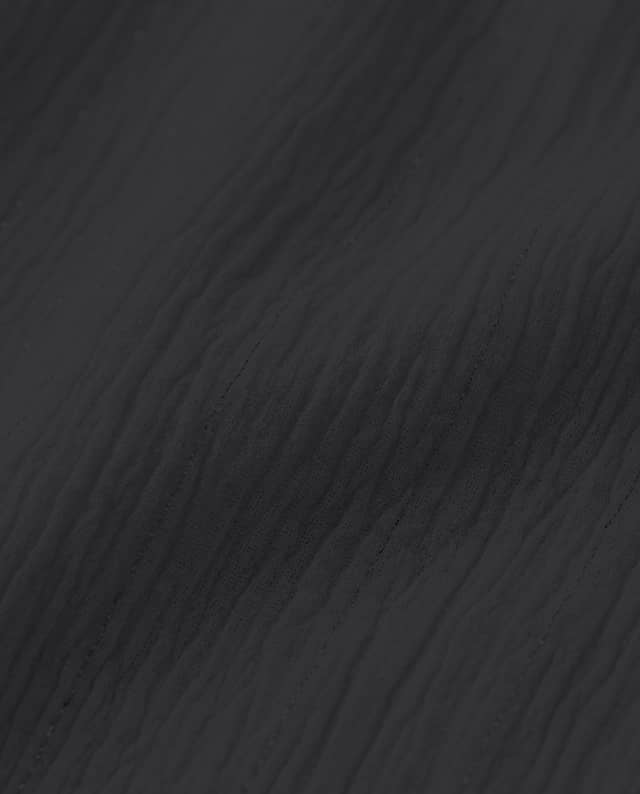 Crinkle Raschel Black, 100% Polyester — fabric by UNICOTEXTEIS