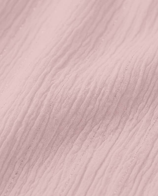 Crinkle Raschel Dusty Rose, 100% Polyester — fabric by UNICOTEXTEIS