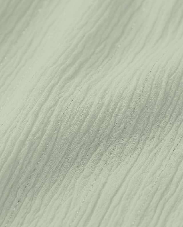Crinkle Raschel Sage, 100% Polyester — fabric by UNICOTEXTEIS