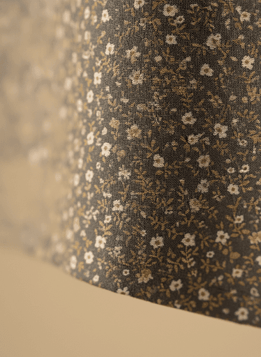 Digital Floral Charcoal, Digital print — fabric by UNICOTEXTEIS