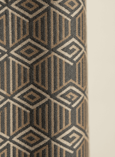Jacquard Weave Charcoal, Jacquard weave — fabric by UNICOTEXTEIS