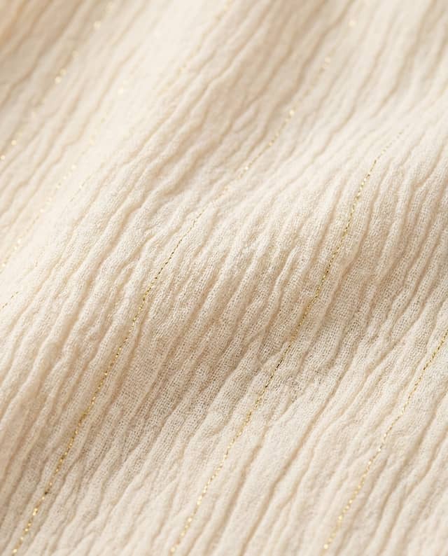 Crinkle Raschel, 100% Polyester — fabric by UNICOTEXTEIS